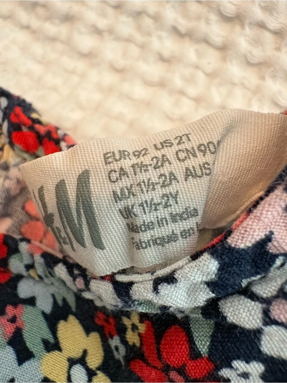 H&M lightweight navy